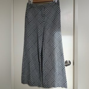 High waisted Trina Turk plaid pants size 2